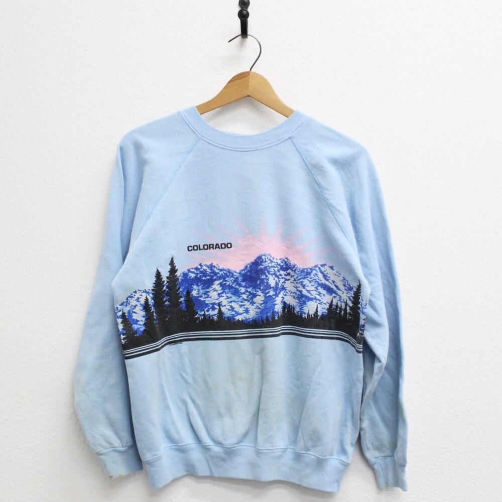 Vintage Colorado Wilderness Sweatshirt Medium